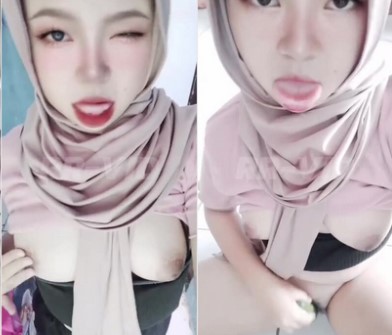 Amoy Jilbab Nakal Nyolok Timun