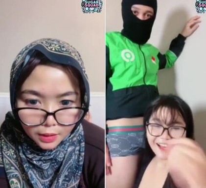 Hijab Cakep Buat Konten Prank Sama Ojol